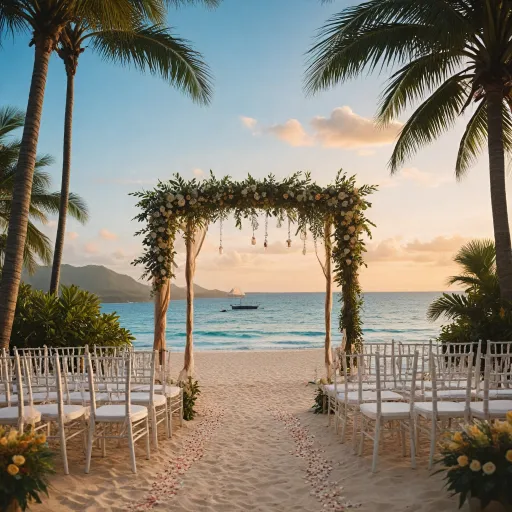 Elegant wedding packages in Jamaica with prices for every luxury beach celebration